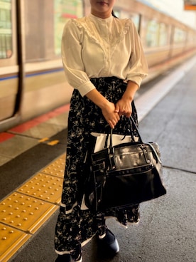 「アイテム（バレエシューズ）」を使った、tsubasa harada    さん（レディース・151cm）の夏コーディネート