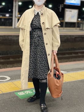 「MAJESTIC LEGON（マジェスティックレゴン）のアイテム（その他アウター）」を使った、tsubasa harada    さん（レディース・151cm）の春コーディネート