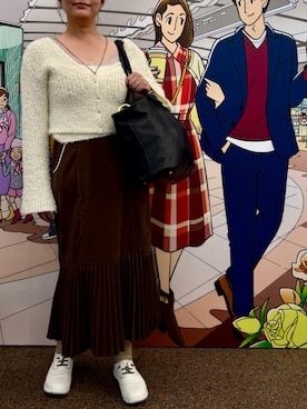 「アイテム（タンクトップ）」を使った、tsubasa harada    さん（レディース・151cm）の秋コーディネート