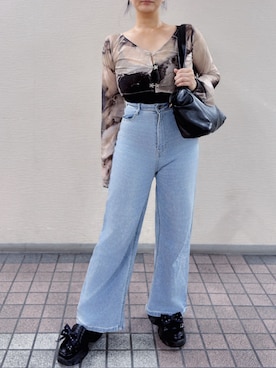 「coca（coca）（コカ）のアイテム」を使った、tsubasa harada    さん（レディース・151cm）の夏コーディネート