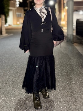 「アイテム（ブーツ、グリーン系）」を使った、tsubasa harada    さん（レディース・151cm）の秋コーディネート