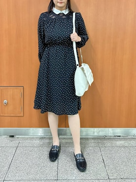 「Honeys（ハニーズ）のアイテム（ワンピース）」を使った、tsubasa harada    さん（レディース・151cm）の夏コーディネート