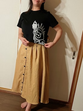 「ぶたさん」｜tsubasa harada    さん（レディース・151cm）の夏コーディネート