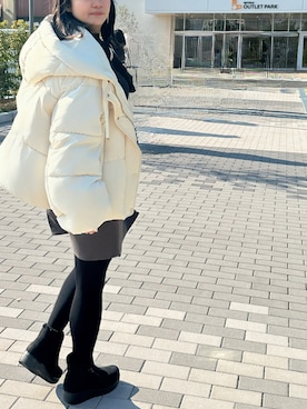 「MAJESTIC LEGON（マジェスティックレゴン）のアイテム（ジャケット/アウター）」を使った、tsubasa harada    さん（レディース・151cm）の冬コーディネート