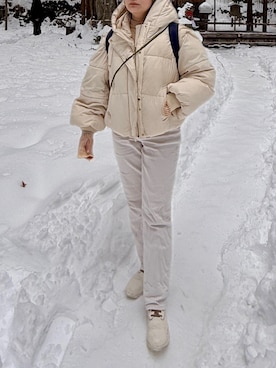 tsubasa harada さん(レディース・151cm)の冬コーディネート