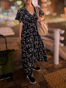 「アイテム（タンクトップ）」を使った、tsubasa harada    さん（レディース・151cm）の夏コーディネート