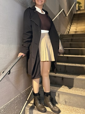 「アイテム（ブーツ、グリーン系）」を使った、tsubasa harada    さん（レディース・151cm）の秋コーディネート