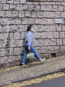 「PULL&BEAR（プルアンドベア）のアイテム（パンツ）」を使った、noraholicさん（レディース・165cm）の春コーディネート