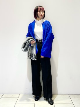 juraさん（レディース・158cm）の冬コーディネート