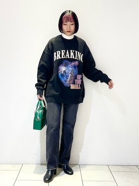 juraさん（レディース・158cm）の冬コーディネート