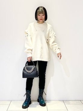 juraさん（レディース・158cm）の冬コーディネート