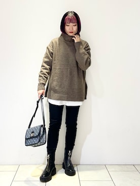 juraさん(レディース・158cm)の冬コーディネート