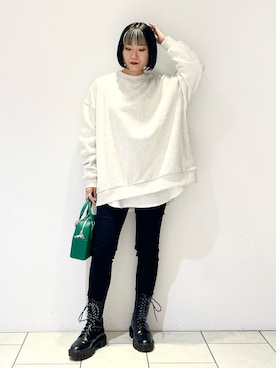 juraさん（レディース・158cm）の冬コーディネート