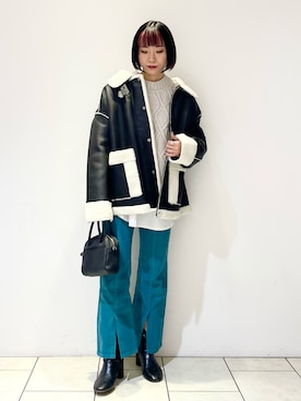 juraさん（レディース・158cm）の冬コーディネート