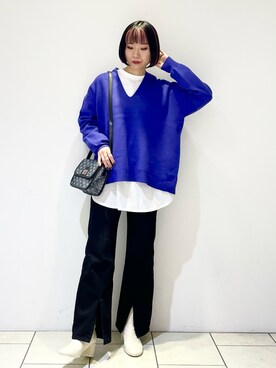 juraさん（レディース・158cm）の冬コーディネート