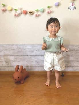 Reiちゃん🩷さん(キッズ・80cm)の夏コーディネート