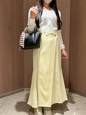 「MISCH MASCH（ミッシュマッシュ）のアイテム」を使った、阪急三番街店さん（レディース・148cm）の春コーディネート