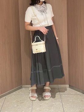 阪急三番街店さん(レディース・158cm)の春コーディネート