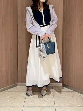 「ORiental TRaffic（オリエンタルトラフィック）のアイテム」を使った、阪急三番街店さん（レディース・154cm）の春コーディネート