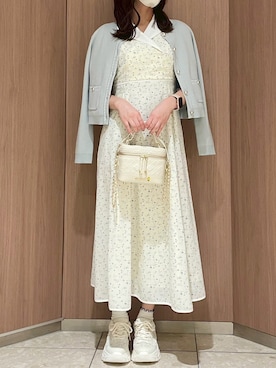 「MISCH MASCH（ミッシュマッシュ）のアイテム」を使った、阪急三番街店さん（レディース・158cm）の春コーディネート