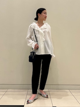 「UNITED ARROWS（ユナイテッドアローズ）のアイテム」を使った、松尾（matsuo）さん（レディース・154cm）の春コーディネート