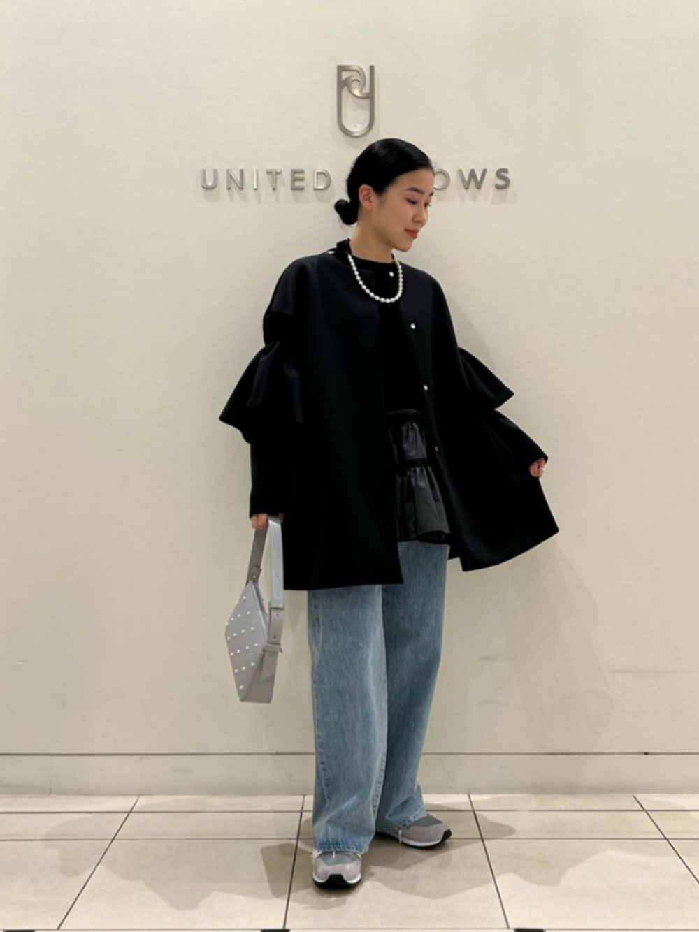 【人気商品】UNITED ARROWS SPONGY フレアスリーブ コート SPONGY フレアスリーブ コート