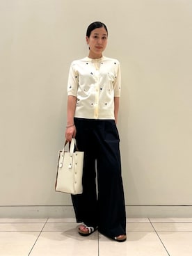 「UNITED ARROWS（ユナイテッドアローズ）のアイテム」を使った、松尾（matsuo）さん（レディース・154cm）の夏コーディネート