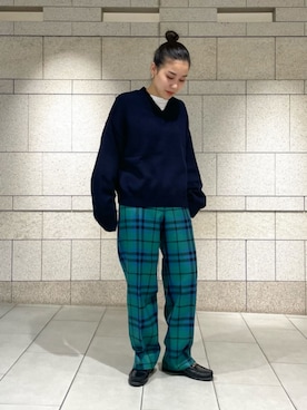 松尾(matsuo)さん(レディース・153cm)の秋コーディネート
