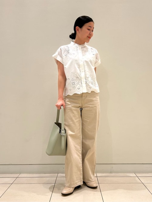TICCA＞レース フレンチスリーブ シャツ（シャツ/ブラウス）｜TICCA