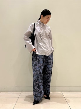 「LOEFF（ロエフ）のアイテム」を使った、松尾（matsuo）さん（レディース・154cm）の春コーディネート