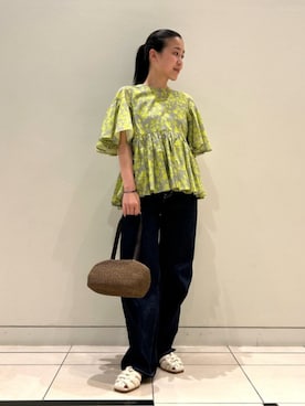 「MARIHA（マリハ）のアイテム」を使った、松尾（matsuo）さん（レディース・154cm）の夏コーディネート