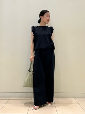 「UNITED ARROWS（ユナイテッドアローズ）のアイテム」を使った、松尾（matsuo）さん（レディース・154cm）の夏コーディネート