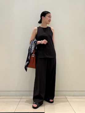 「SEIKO（セイコー）のアイテム」を使った、松尾（matsuo）さん（レディース・154cm）の夏コーディネート