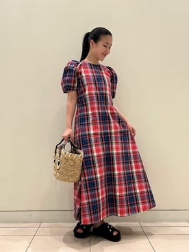 「UNITED ARROWS（ユナイテッドアローズ）のアイテム」を使った、松尾（matsuo）さん（レディース・154cm）の夏コーディネート