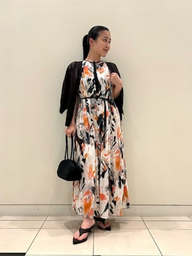 「UNITED ARROWS（ユナイテッドアローズ）のアイテム」を使った、松尾（matsuo）さん（レディース・154cm）の夏コーディネート