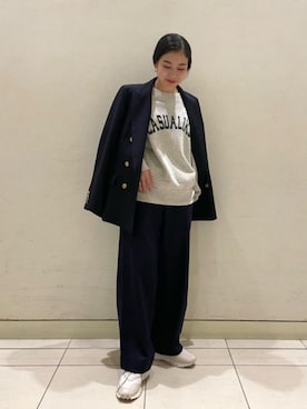 松尾（matsuo）さん（レディース・153cm）の秋コーディネート