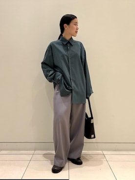 「ベーシック/トラッド」｜松尾（matsuo）さん（レディース・154cm）の秋コーディネート