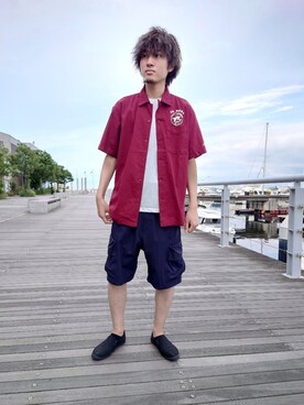 浩樹さん（メンズ・172cm）の夏コーディネート