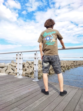 浩樹さん（メンズ・172cm）の夏コーディネート