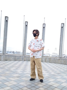 「アビレックス」｜浩樹さん（メンズ・172cm・20代）の夏コーディネート