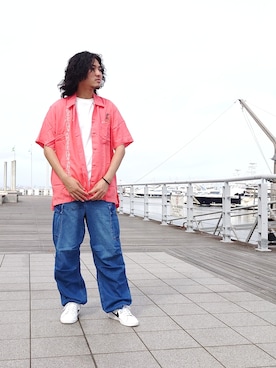 「AVIREX DEPOT」｜浩樹さん（メンズ・173cm）の春コーディネート