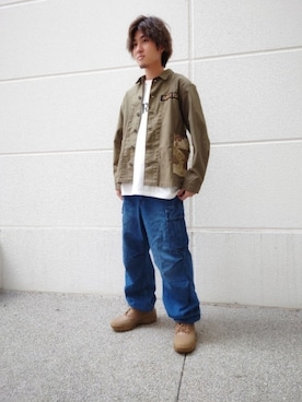 「アビレックス」｜浩樹さん（メンズ・172cm・20代）の夏コーディネート