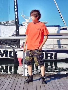 浩樹さん(メンズ・172cm)の夏コーディネート
