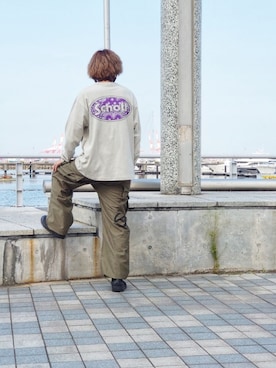 「アビレックス」｜浩樹さん（メンズ・172cm・20代）の秋コーディネート