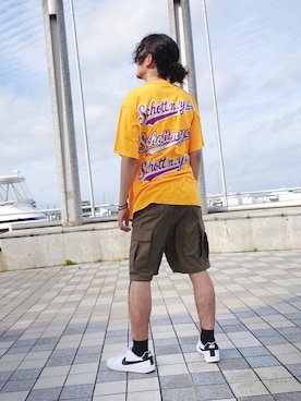 「AVIREX DEPOT」｜浩樹さん（メンズ・173cm）の春コーディネート