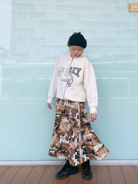 タロウさん（レディース・161cm）の秋コーディネート