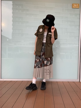 タロウさん（レディース・161cm）の夏コーディネート