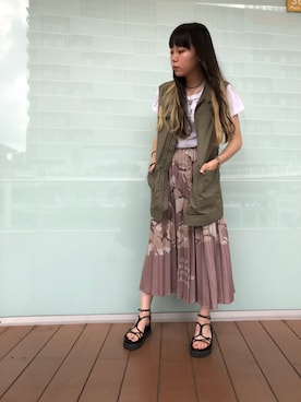 タロウさん（レディース・161cm）の夏コーディネート