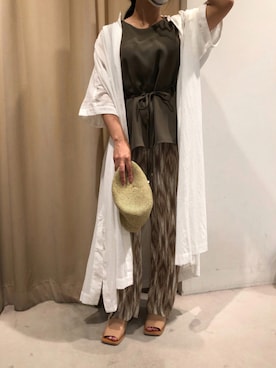 m.さん（レディース・153cm）の夏コーディネート