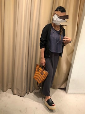 m.さん（レディース・153cm）の夏コーディネート